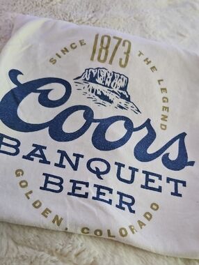Coors Banquet Beer Logo Tee - Authentic